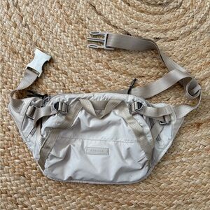 Athleta Beige Belt Bag/Fanny Pack